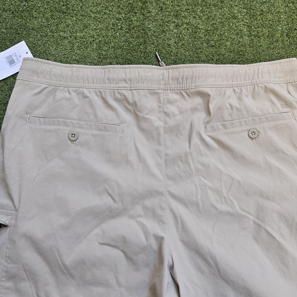 Chaps Performance Cargo Shorts Men's XL Khaki 8" Inseam - Picture 5 of 8